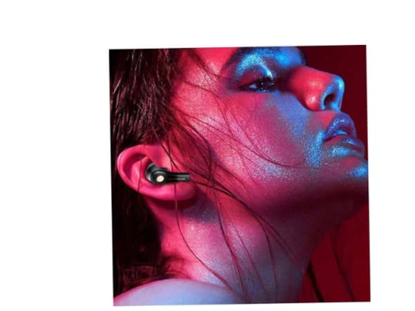 TWS Stereo Trådlösa Hörlurar Kompatibla Android Bluetooth Svart
