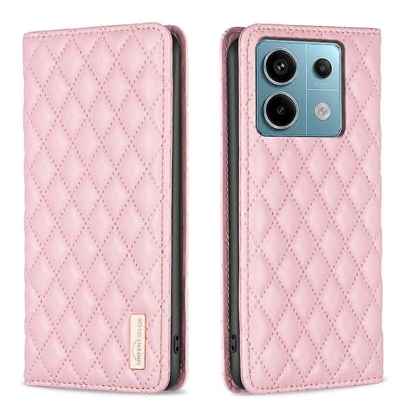 Telefonfodral för Xiaomi Redmi Note 13 Pro 5G Rombmönstrad Ställ