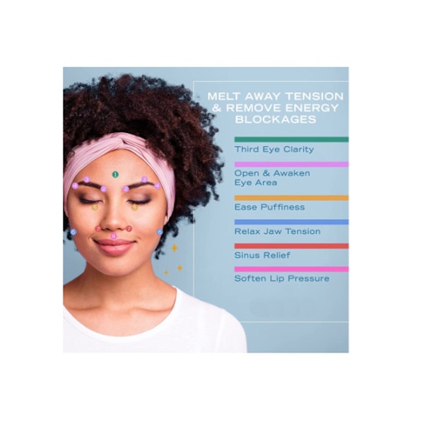 Ansiktsmassageverktyg Ansikte/Stav/Uppvärmd Penna/Varm Vibration Anti-Aging Fast/Mörka Ringar Vit YEMAESRE