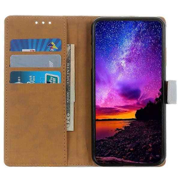 Anti-ridse PU Læder Wallet Case til Xiaomi 14