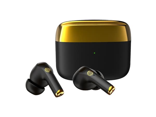 Svarta Bluetooth Hifi Stereo Hörlurar