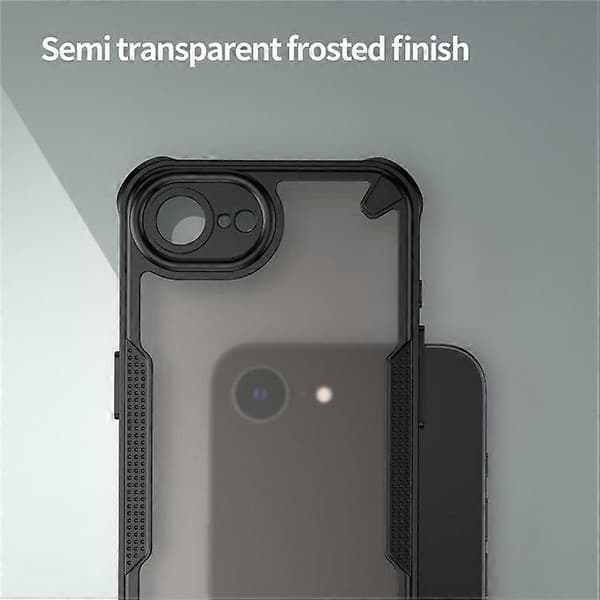 Matt hybrid bakdeksel til iPhone SE (2025)