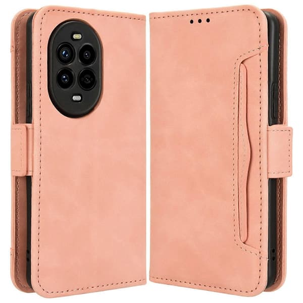 Läderplånboksfodral med flera kortfack för Huawei nova 13 Pro 5G