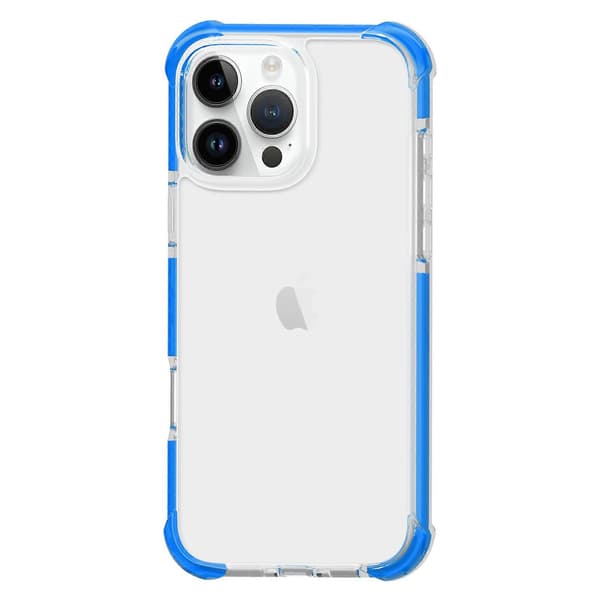 For iPhone 16 Pro TPU+TPE+PC Klar Telefonveske Deksel