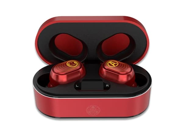 Röda Bluetooth In-Ear Stereohörlurar