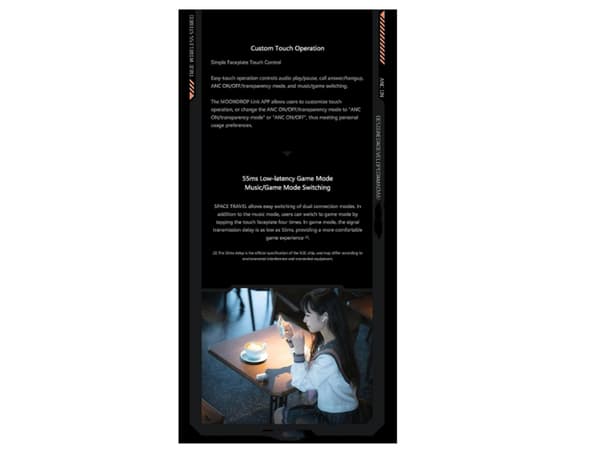 TWS Brusreducerande Stereo Hörlurar Utan Bluetooth Vit