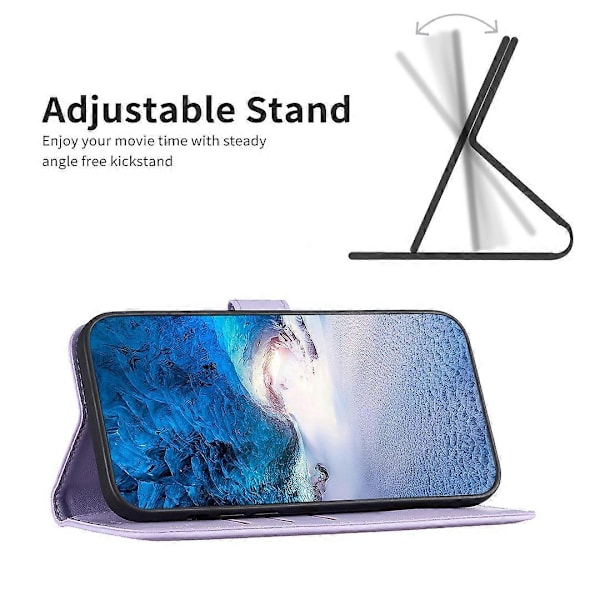 PU Läderfodral för Tecno Spark 20 Pro Transsion, Plånboksfodral