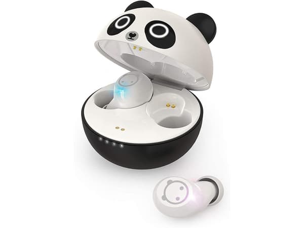 Dubbla Touch Control Bluetooth Hörlurar Svart