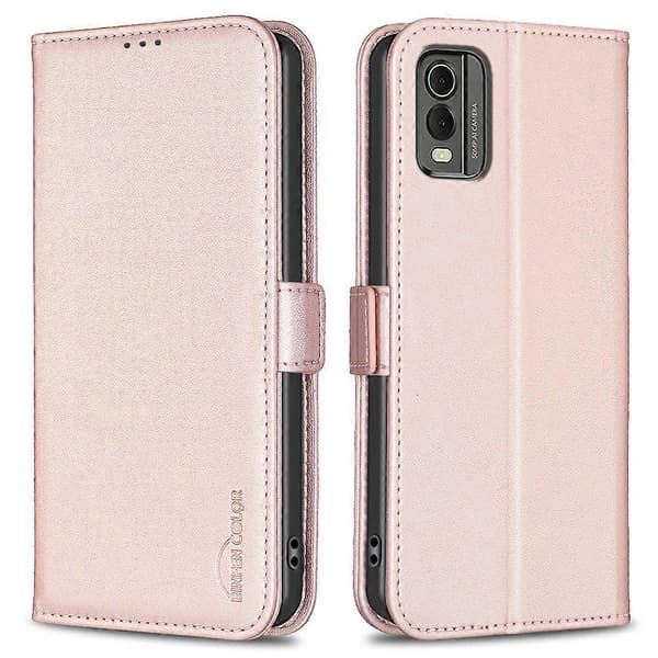 Wallet design etui til Nokia C32, PU læder flip telefon etui