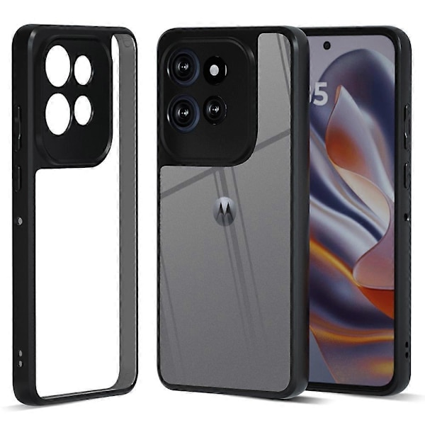 Skal för Motorola Edge 50 Neo 5G/S50 5G TPU+PC Stöttåligt Robust Telefonskydd Kameraskydd
