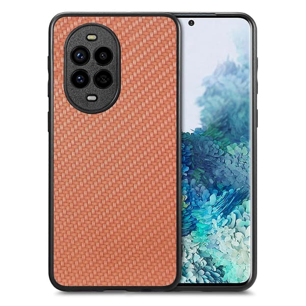 Skal för Huawei nova 13 Pro 5G, kolfibertextur PU+PC+TPU, baksida