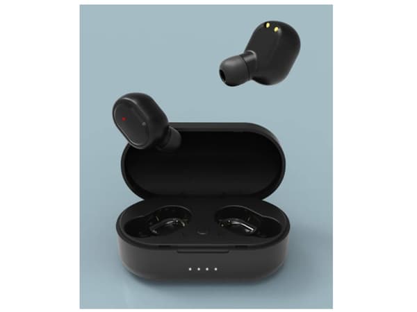 True Wireless Bluetooth Vattentäta Stereo Hörlurar Vit