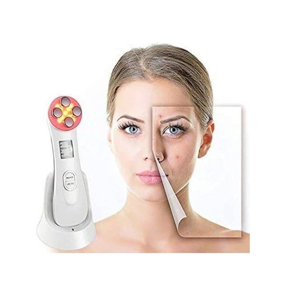 Fotonic Led Facelift Rf Radiofrekvens Ansiktsmesoterapi vit YEMAESRE
