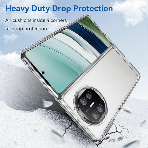 Til Huawei Mate X5/Mate X3 5G Etui TPU+Akryl Foldbart Telefonetui