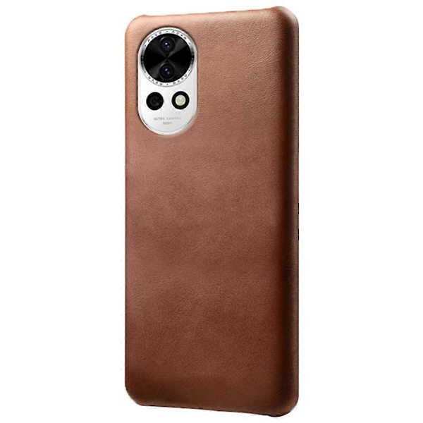 För Huawei nova 12 5G Mobilskal PU Läder + PC Dubbla Lager Skyddande Fodral