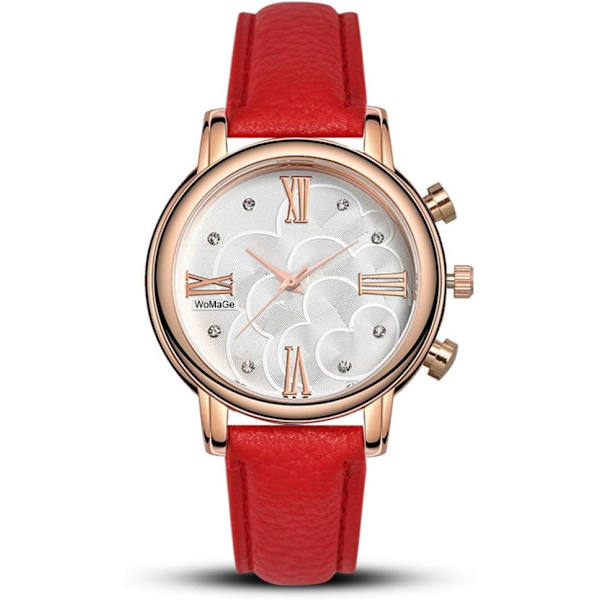 Nytt Armbandsur Populär Stil Dam Quartz Klockor Mode Unik Designer Damklockor