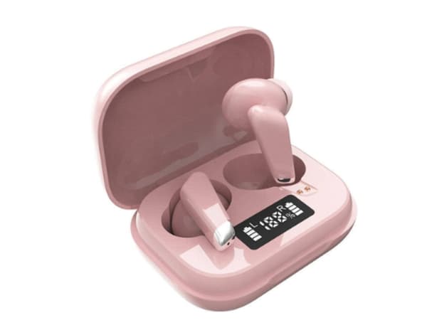 Cool Urban Lcd Bluetooth Rosa Hörlurar