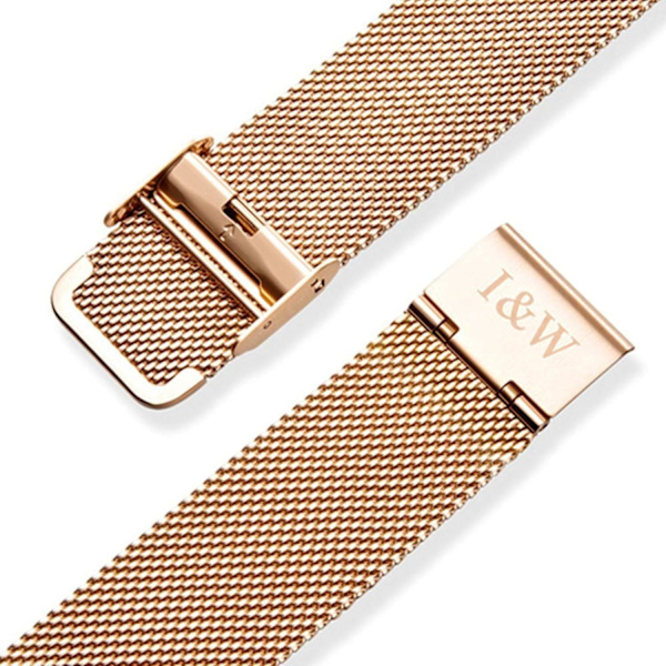 Herrklocka Automatisk Mekanisk Klocka Safirglas Vattentät Rostfritt Stål Mesh Armband Enkel Klocka
