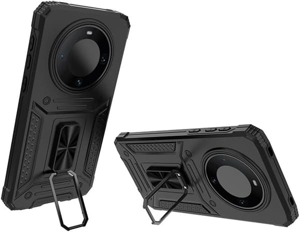 Mobilskal - Honor Magic5 Lite/X40/X9a - Bilfäste - Stötsäker - Svart Blue