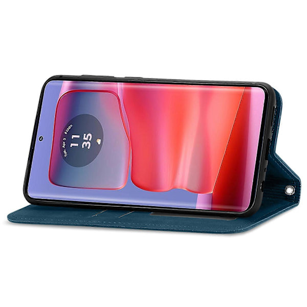 För Motorola Edge 50 Ultra 5G/ Moto X50 Ultra 5G Fodral Kortplatser Hud-Touch PU Läder Telefonskal