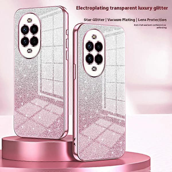 Til Huawei nova 13 Pro 5G Etui Elektroplettering Gradient Glitter TPU Telefon Cover