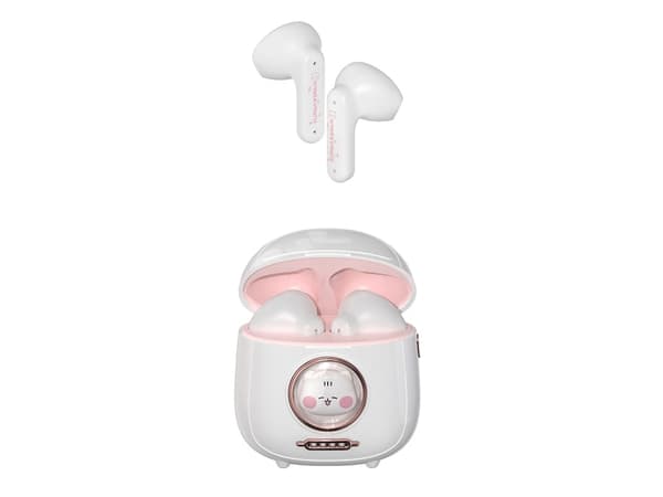 Hörlurar utan laddning, inbyggd typ, Bluetooth-samtal, brusreducering, vit