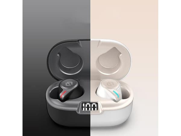 TWS Intra-Bluetooth Hörlurar Vit