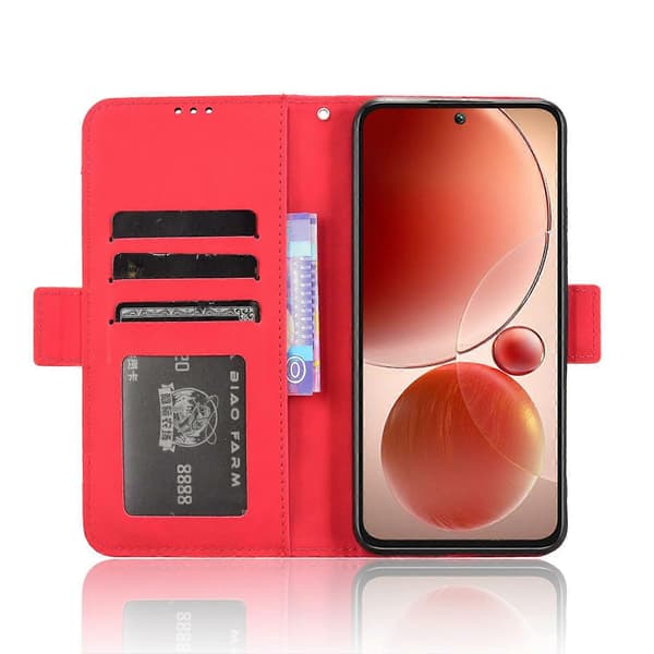 itel S25 4G Nahkalompakko Puhelinkotelo useilla korttipaikoilla