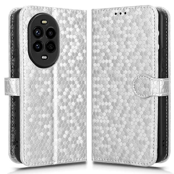 Plånboksfodral för Huawei nova 13 Pro 5G, prickmönstrat PU-läder telefonskal