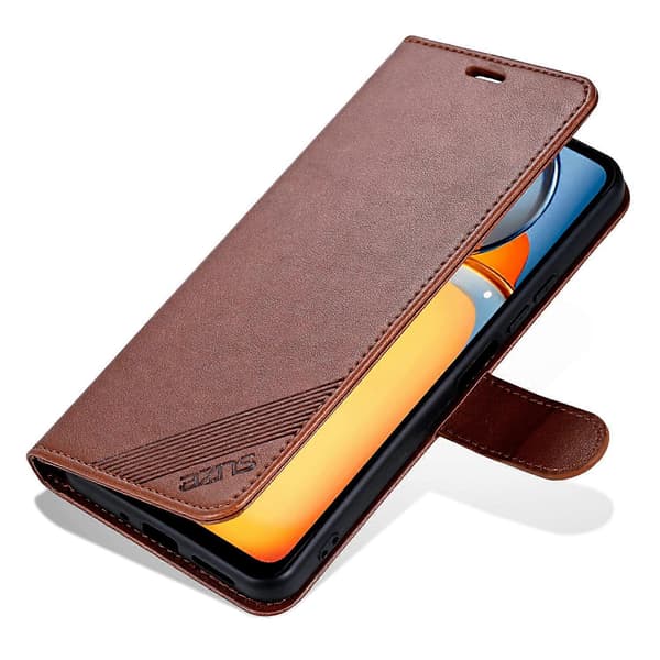 För Xiaomi Redmi 13C/ Poco C65 4G Anti-fall Läderfodral Plånboksfodral