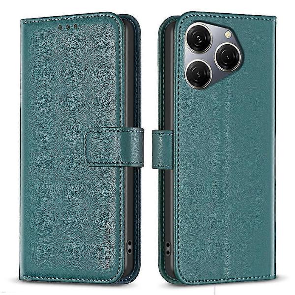 PU Läderfodral för Tecno Spark 20 Pro Transsion, Plånboksfodral