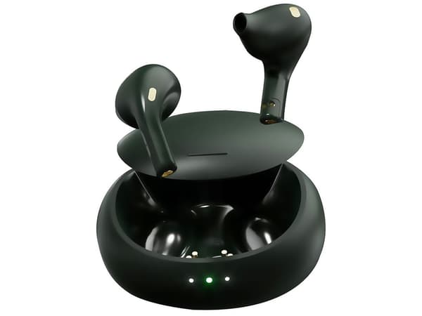 True Bluetooth Brusreducerande Hörlurar Grön