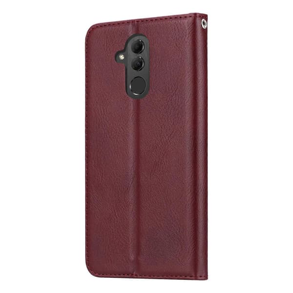 Selvabsorberende læderpung etui til Huawei Mate 20 Lite
