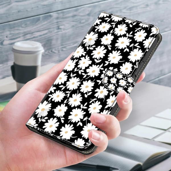 3D Mønster PU Læder Stand Telefon Cover til Xiaomi 14, Tegnebogsdesign Cover