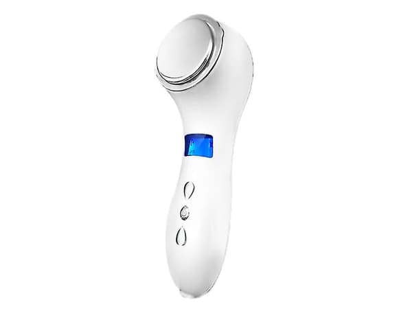 Kold og Varm Kompression Ion Kompression Instrument Ansigtsvibration Anti-rynke Hvid