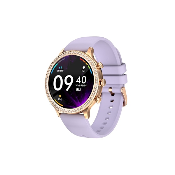 Diamant Smartklocka Dam 1.32 Tum Bluetooth Smartklocka Puls Fitness Tracker