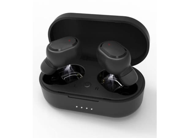 True Wireless Bluetooth Vattentäta Stereo Hörlurar Vit
