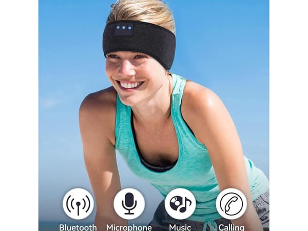Hörlurar Pannband Mask Högtalare Stereo Icke-specifik Bluetooth Lila