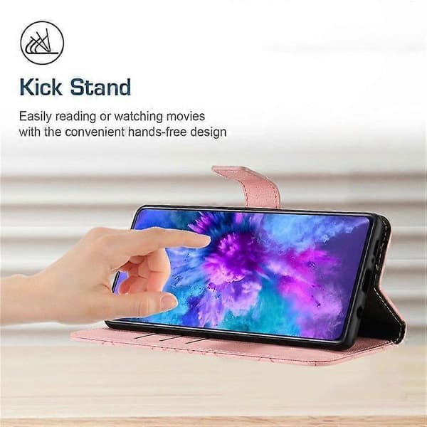 Honor X9c Smart 5G Plånboksfodral med Tryck PU Läder Flip Folio Mobilskal