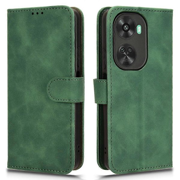 Skal för Huawei Huawei nova 11 SE TPU+PU Läder Hud-känsla Ställ Telefonfodral