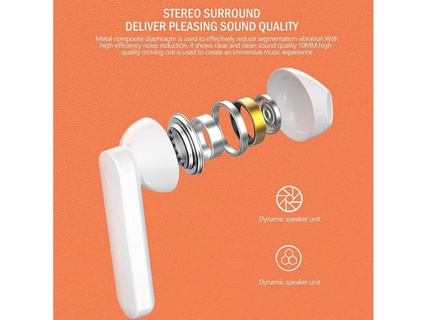 Svarta Bluetooth Hifi Stereo Hörlurar