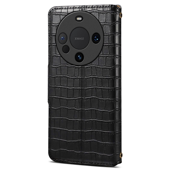 För Huawei Mate 60 Pro Fodral Ställ Plånbok Fallsäkert Läderfodral