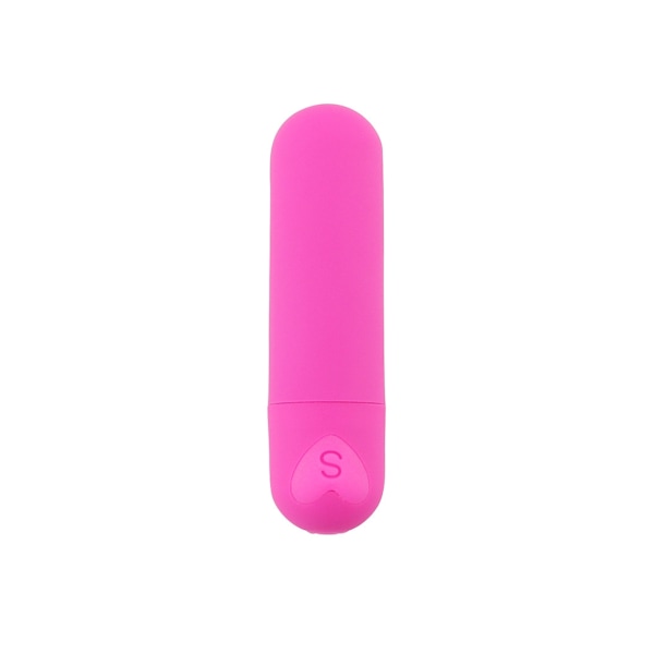 10 Hastigheter Mini Bullet Vibrator för Kvinnor (Rosa)