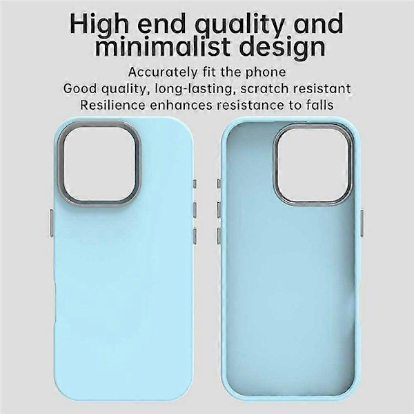Skal för iPhone 16 Pro Max TPU+TPE Anti-fall Skydd Mobilskal