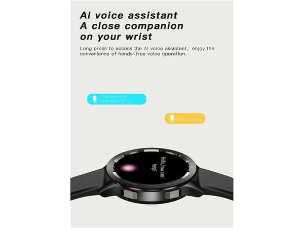 Älykello Bluetooth-puhelu Älykellot Pääsynvalvonta Avaa Nfc Android Iphone -puhelimille