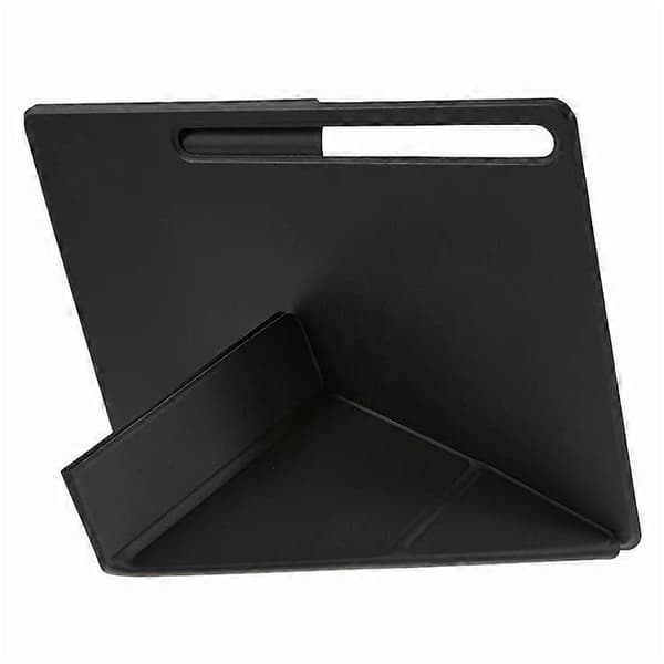 Samsung Galaxy Tab S10 FE+ PC + Magnetisk Origami PU Läder Ställ Tablet Skyddsfodral