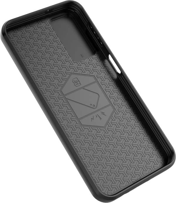 Telefoncover - Samsung A14 - Stødsikkert - Skydevindue - Grå Gray Samsung A14