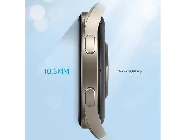 Smartwatch Amoled Bluetooth Opkald Stemmeassistent Multisport Sundhedsovervågning Grå