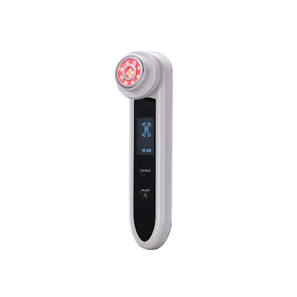 Högfrekvent ansiktsapparat Högfrekvent Rf Ansiktsbehandling Rf och Ems och Led och Varm och Kall Vit Skönhetsapparat YEMAESRE