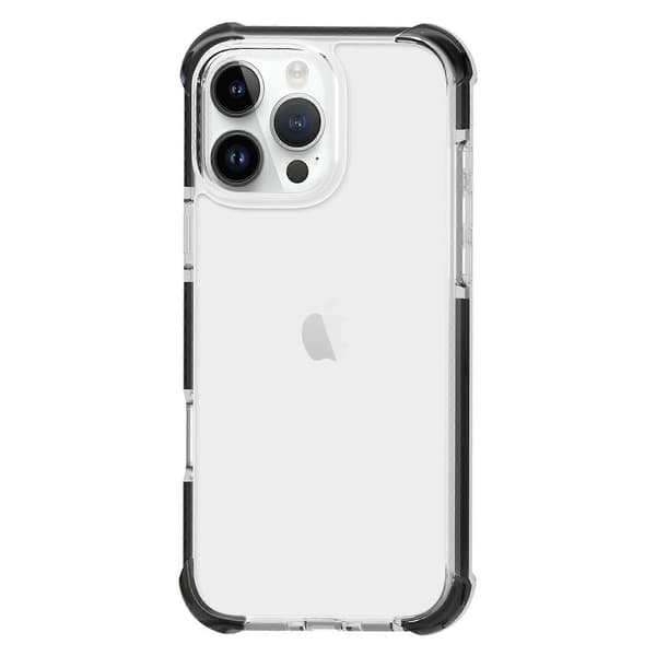 For iPhone 16 Pro TPU+TPE+PC Klar Telefonveske Deksel